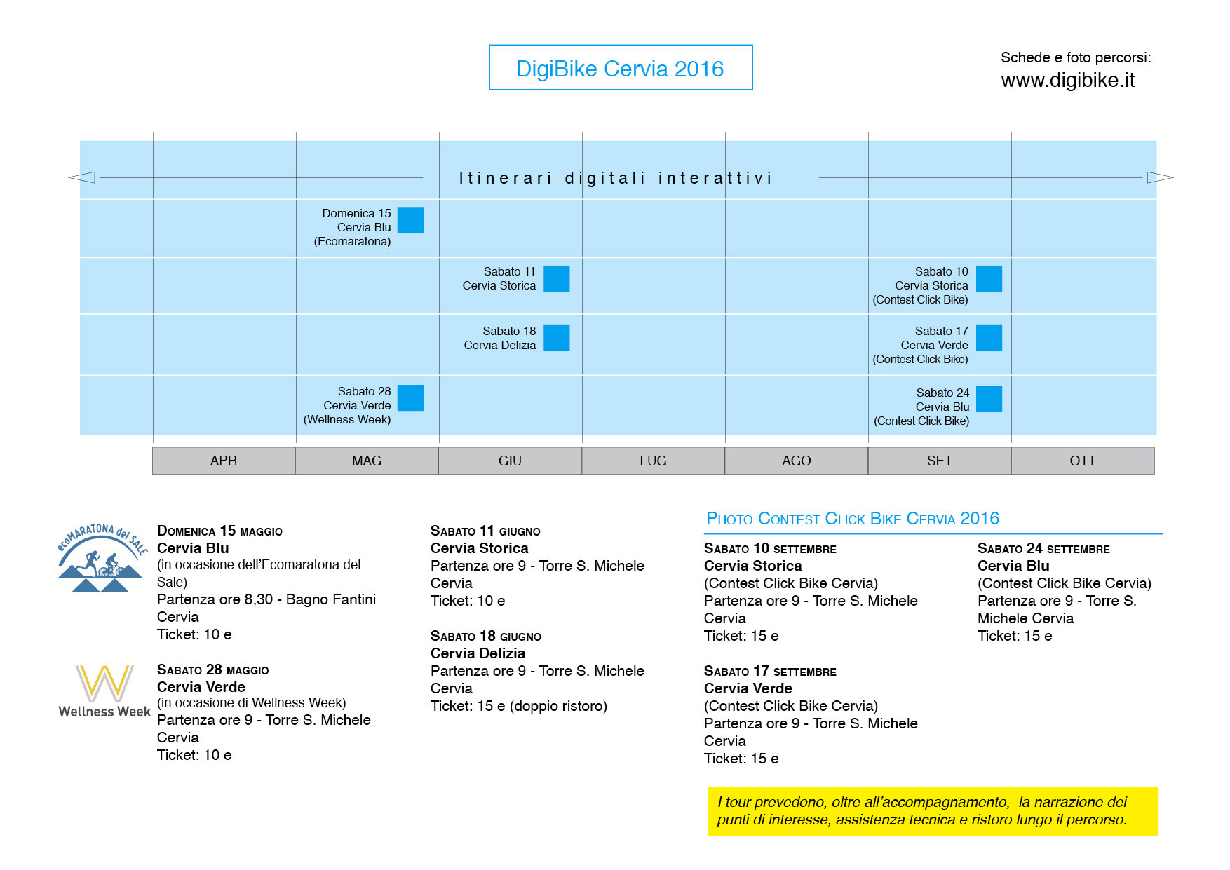 Calendario 16 Digibike