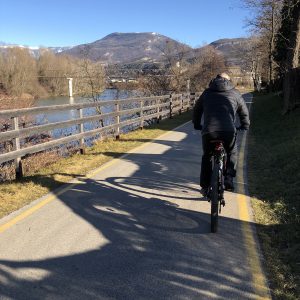 La ciclabile dell'Adige