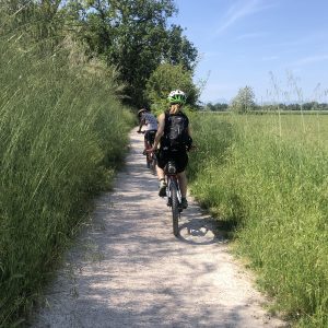 La ciclopedonale dell'Esino a Chiaravalle