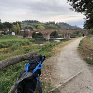 La ciclopedonale del Savio a Pontevecchio, Cesena